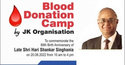 Blood Donation Camp by JKO Logo