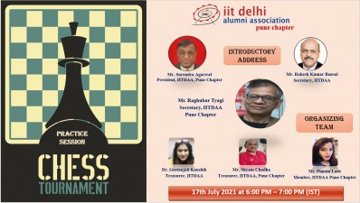 Chess Tournament by Indian Institute of Technology (IIT), Delhi