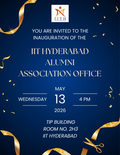 IIT Hyderabad Alumni Association Office Inauguration